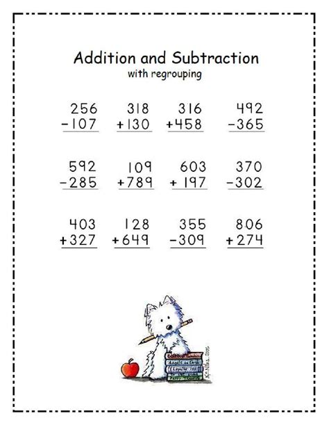 3 digit subtraction problems|3 Digit Addition and Subtraction .
